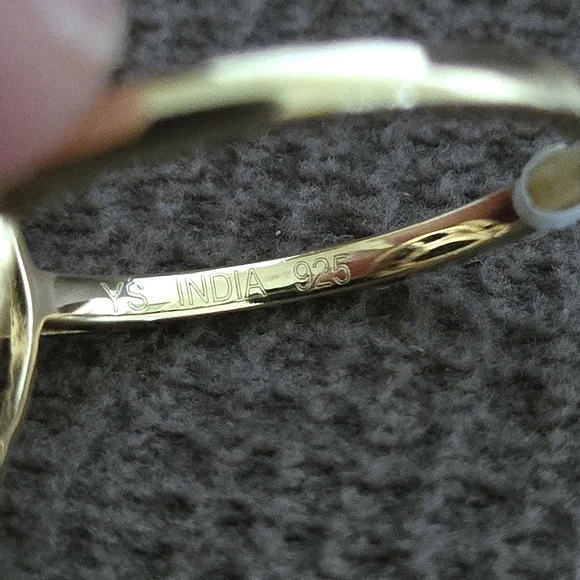 Shivam Black🖤 Onyx Flower🏵 Ring💍 - Picture 9 of 16